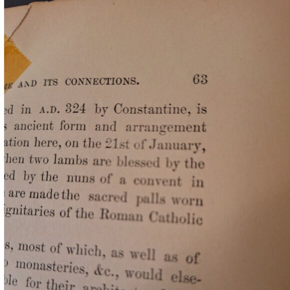 Romanism As It Is: by Samuel Barnum CATHOLIC CHURCH - Picture 16 of 16